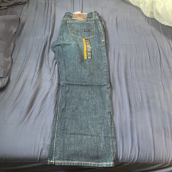 Flame resist ariat m4 relaxed boot cut jeans 38/32 - Picture 2 of 4